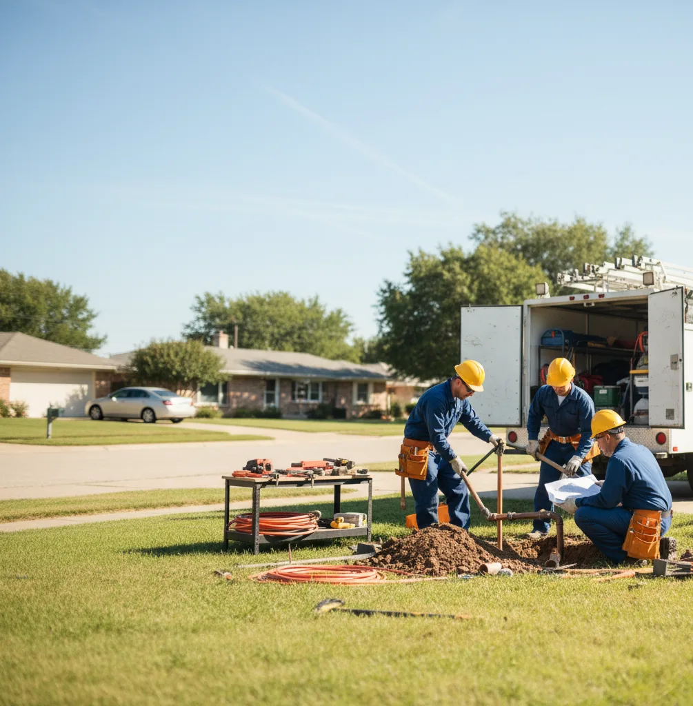 Sewer Line Repair in Stanchfield, MN